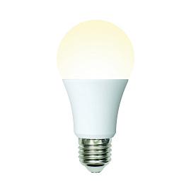 Лампа светодиодная 10 Вт E27 А60 3000К 850Лм матовая 175-250В грушевидная ( LED-A60-10W/WW/E27/FR/MB PLM11WH ) UL-00002371 Uniel