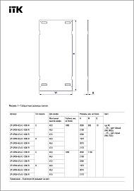 Панель разделительная боковая 47U тип D 1200 черная РФ by ZPAS  ZP-SP05-47U-D-1200-R ITK