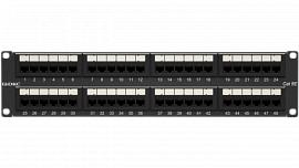 Патч-панель 19&quot;,2U,CAT5E, 48 портов RJ45, неэкранированная RN5PPU242 DKC