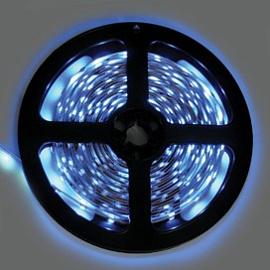 Светодиодная лента LED strip PRO 4,8W/m 12V IP20 8mm 60Led/m Blue синяя  5м  P2LB05ESB ECOLA