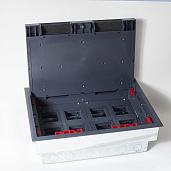 Люк на 8 постов (45х45),металл/ пластик, с металлической коробкой, IP40 300009 SPL