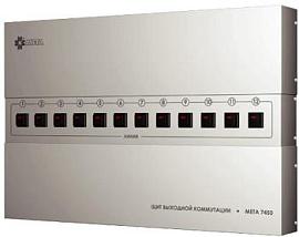 Щит выходной коммутации с грозозащитой на 12 линий 7451 МЕТА