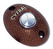 Кнопка выхода накладная, металлическая, с подсветкой (световод вокруг кнопки) КОДсП-4 Цифрал