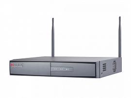 Видеорегистратор 4-х канальный WiFi 2.4ГГц IP DS-N304W(B) HiWatch