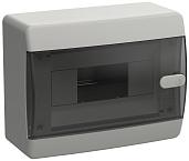 Корпус пластиковый ЩРН-П-8 IP41 черная прозрачная дверь UNION Compact UIC-KP12-N-08-41-K01 IEK