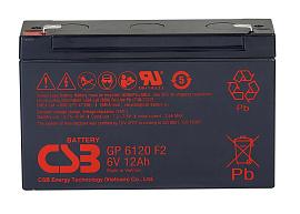 Аккумуляторная батарея для ИБП (6В; 12Ач;) GP6120 CSB
