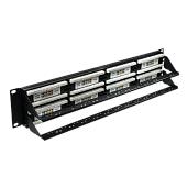 Патч-панель 19", 48хRJ-45, UTP, 5e, 2U 10-0405 SUPRLAN