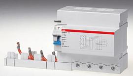 Выключатель автоматический дифференциального тока DDA804 63А 4П четырехполюсный 300мА 2CSB804001R3630 ABB