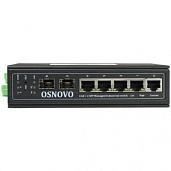 Коммутатор управляемый (L2+) Gigabit Ethernet на 4xRJ45 + 2 SFP порта SW-70402/ILS OSNOVO