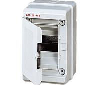 Шкаф EUROPA IP65 настенный 4 модуля с дверью, серый 12724  ABB