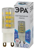 Лампа светодиодная 5 Вт G9 JCD 4000К 400Лм 170-265В капсульная ( LED JCD-5W-CER-840-G9 ) Б0027864 ЭРА