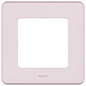 Рамка для розеток и выключателей 1 пост INSPIRIA розовый 673934 Legrand