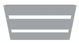 Пластрон FORT высотой 500мм под 2 уровня мод. авт. выкл. для шкафа шириной 1000мм PROxima FMP50100 EKF