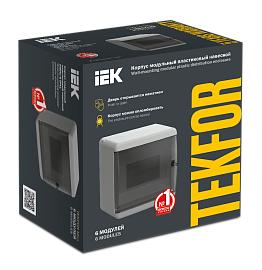 Корпус пластиковый КМПн-6 IP41 белый TEKFOR Mini TFM-KP73-N-06-41-K01-K01 IEK