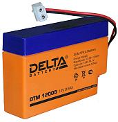 Аккумулятор свинцово-кислотный (аккумуляторная батарея)  12 В 0.8 А/ч DTM 12008 DELTA
