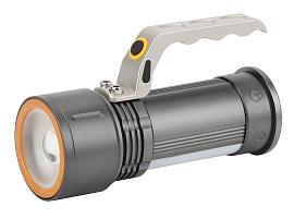 Фонарь-прожектор алюминиевый 5Вт PA-805, боковой светильник 3Вт, литий 2,5Ач Б0039629 ЭРА