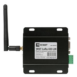 Модем беспроводной передачи данных WDT LoRa 433 L20 wdt-L433-20 EKF PROxima