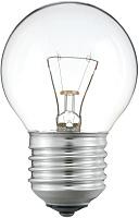 Лампа накаливания декоративная шар 40Вт Е27 прозрачная P-45 230В clear 871150001188650 PHILIPS