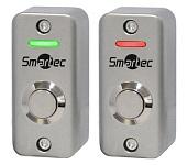 Кнопка выхода металлическая, 2-х цветный СИД индикатор, накладная, НР контакты, размер: 60х29х25 мм ST-EX012LSM Smartec