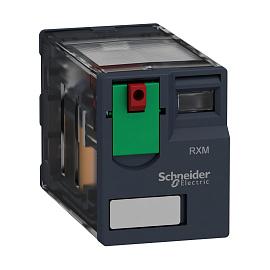 Реле миниатюрное 10А 2 перекидных конт. RXM2AB1P7 Schneider Electric