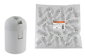 Патрон для ламп Е27 подвесной термостойкий пластик белый Б/Н SQ0335-0030 TDM
