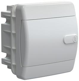 Корпус пластиковый ЩРВ-П-4 IP41 белая дверь UNION Compact UIC-KP13-V-04-41-K01 IEK