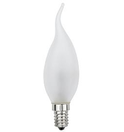 Лампа галогенная 28Вт Е14 HCL-28/FR/Е14 flame свеча на ветру 01087 Uniel