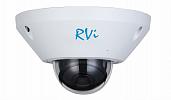 Камера видеонаблюдения (видеокамера наблюдения) IP уличная купольная антивандальная с объективом "Рыбий глаз" RVi-1NCFX5138 (1.4) RVi