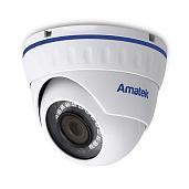 Камера видеонаблюдения (видеокамера наблюдения) IP уличная купольная 3/2Мп объектив 2.8мм, ИК подсветка 30 м AC-IDV202A (2,8) AMATEK