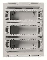Бокс поста централизации открытого монтажа на 18 модулей (3 ряда) серебристый 2CLA129300T1301 ABB