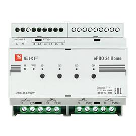 Контроллер ePRO24 удаленного управления 6вх\4вых 230В WiFi Home ePRO-h-10-4-230-W EKF