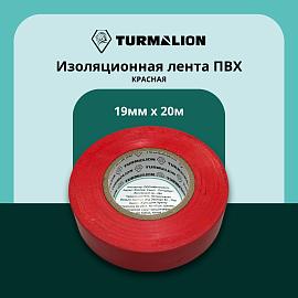 Изолента ПВХ красная 19мм 20м  ELO102070200004 Turmalion