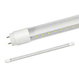 Лампа светодиодная 10 Вт G13R 6500К 800Лм LED-T8R-П-PRO 600мм 230В прозрачная поворотная 4690612030944 IN HOME