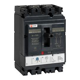 Выключатель автоматический 16А 3П трехполюсный ВА-99C 36кА IP30 mccb99C-160-16 EKF