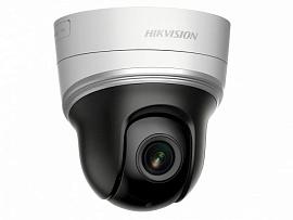 Камера видеонаблюдения (видеокамера наблюдения) IP уличная купольная 2Мп компактная скоростная поворотная объектив 2.8-12мм, 4х DS-2DE2204IW-DE3 HikVision
