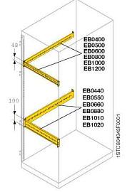 Профиль L=400 H=100 для монт.аксесс(2шт) EB0440 ABB