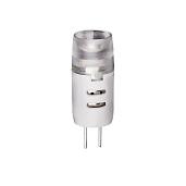 Лампа светодиодная 2 Вт G4 JC 3000К 200Лм матовая 12В капсульная Simple ( LED-JC-2W/WW/G4/FR/S картон ) 10032 Uniel