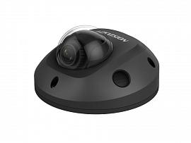Камера видеонаблюдения (видеокамера наблюдения) IP миниатюрная уличная компактная 2Мп, объектив 2.8 мм DS-2CD2523G0-IS (2.8mm) (Черный) HikVision