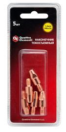 Наконечник токосъемный (5 шт; 1.6 мм; M8x30 мм) QUATTRO ELEMENTI 771-299