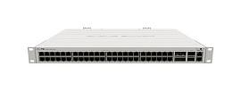 Коммутатор 48 портов 1G RJ45 и 4 порта 10G SFP +, 2 x 40G QSFP + Cloud Router Switch CRS354-48G-4S+2Q+RM MIKROTIK