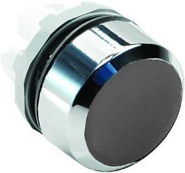 Кнопка управления с фиксацией черная MP2-20B без подсветки (только корпус) 1SFA611101R2006 ABB
