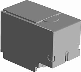 Крышка клеммная OTS800G1S короткая серый 1SCA022776R8010 ABB