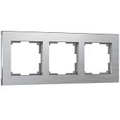 Рамка трехместная Aluminium алюминий IP20 W0031706 Werkel