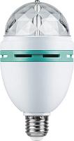 Лампа светодиодная 3Вт E27 P50 прозрачная 230В шар диско RGB LB-800 25447 Feron