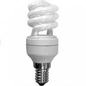 Лампа КЛЛ энергосберегающая 9Вт Е27 Spiral Mini Half 4000К холодный свет, 82х31 /Z7FV09ECB/ ECOLA