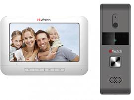 Комплект аналогового видеодомофона c памятью до 200 снимков DS-D100KF HiWatch