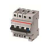 Выключатель автоматический дифференциального тока FS453E 10А 4П четырехполюсный 30мА C 2CCL464111E0104 ABB