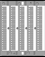 Символ серия от "151" до "200", CNU/8/51  вертикальная ориентация ZN8151 DKC