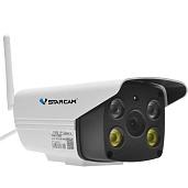 Камера видеонаблюдения (видеокамера наблюдения) Wi-Fi IP внешняя 2МП c ИК-подсветкой до 15м, объектив 4мм C8818WIP (C18S) VStarcam