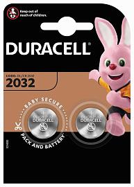 Батарейка (элемент питания) CR2032 3V BL2  Б0037273 Duracell